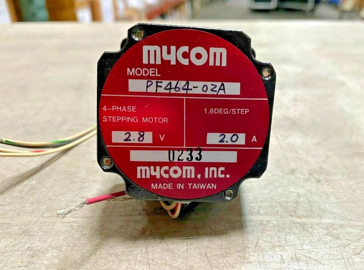 Mycom Nyden PF464-02A 2.8V 2.0A 1.8Deg/Step 4-PhaseStepping Motor - Stepper