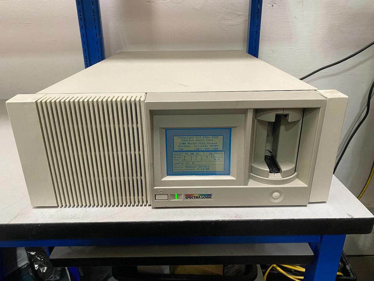 Used Spectra Logic Spectra 10,000 Tape Library SCSI 10000