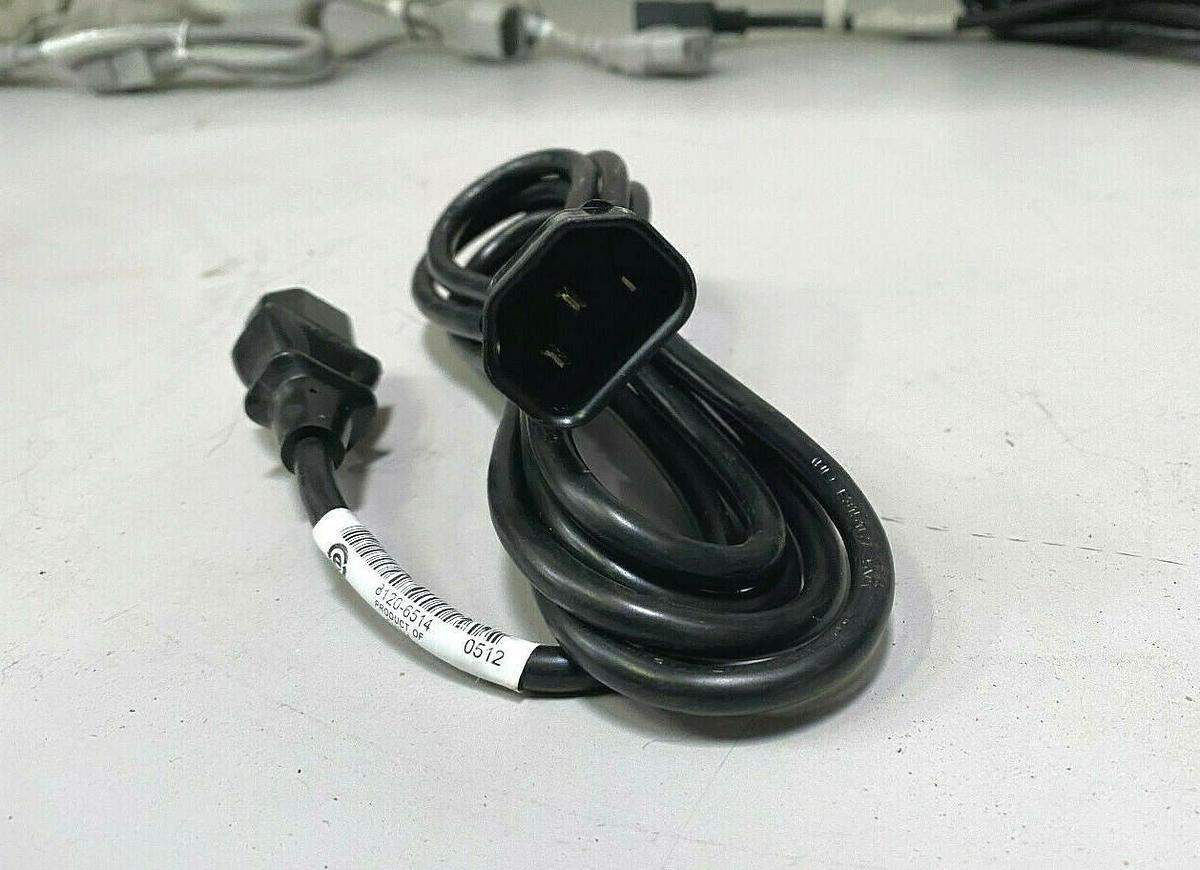 LOT OF 80 - Hewlett-Packard HP 8120-6514 IEC C13/C14 AC Power Cable Extension