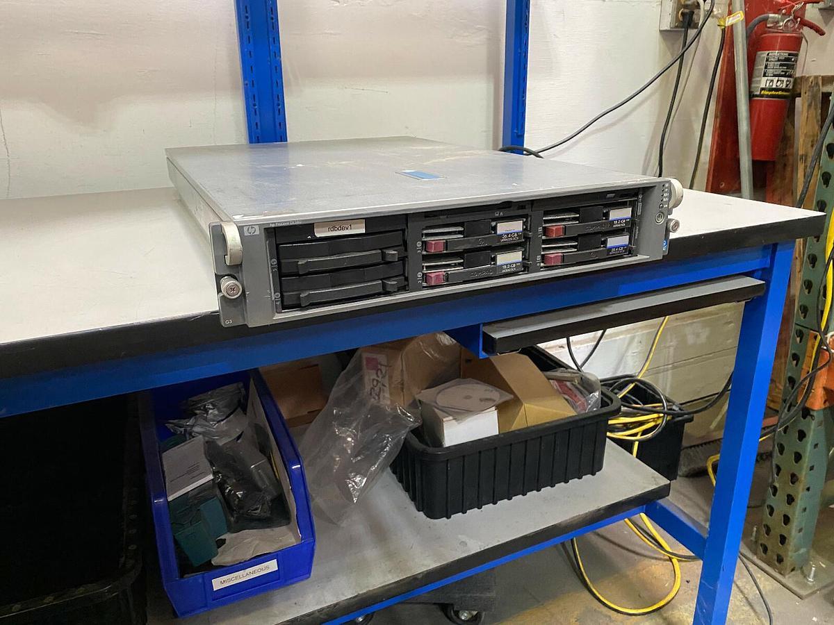 Used HP Proliant DL380 G3 (Generation 3) 19" 2U Rack Mount Server Computer AS-IS Unit