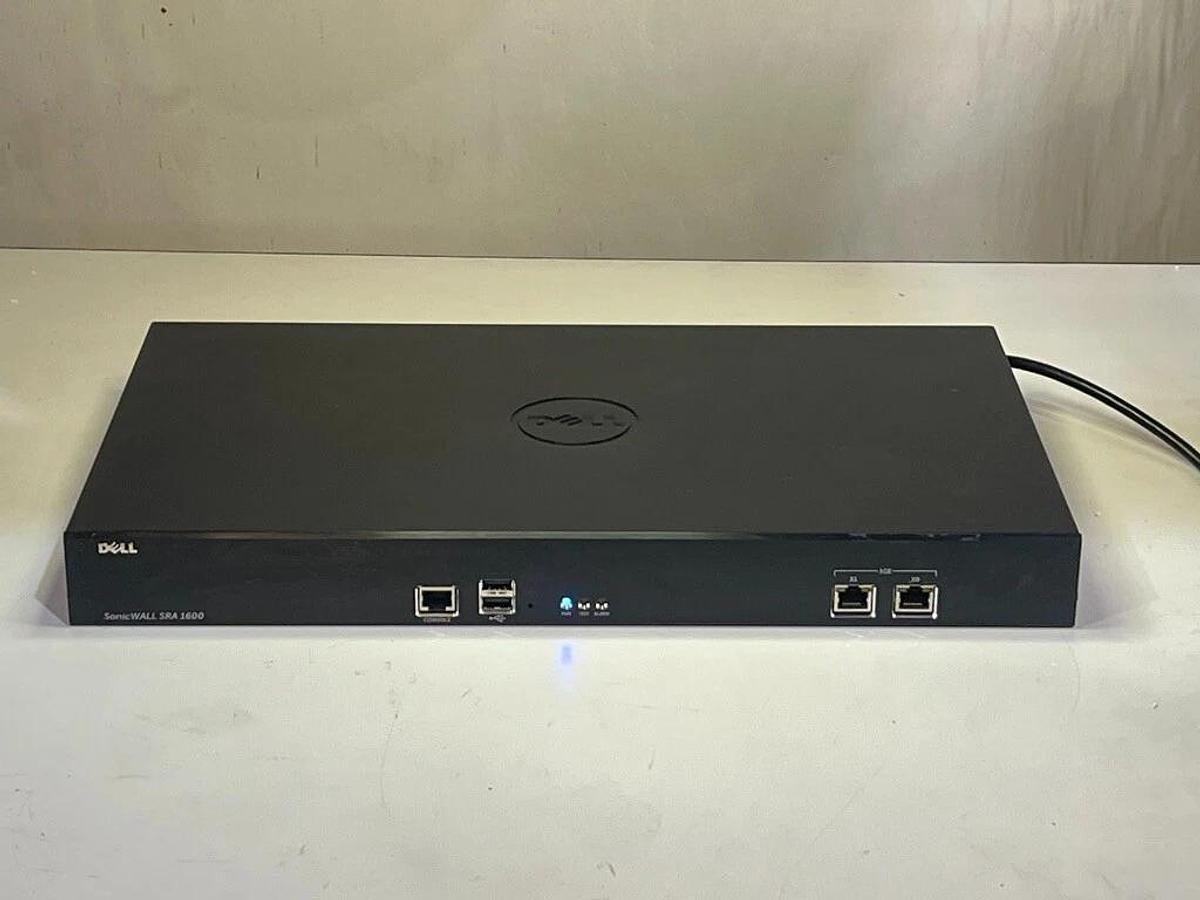 Used Lot of 2 Dell SonicWall SRA 1600 Series 1RK23-0A0 Secure Remote Access VPN