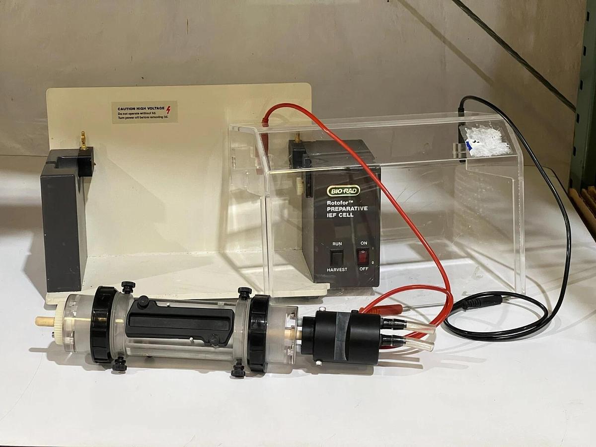 Used BioRad Rotofor Preparative IEF Cell Bio-Rad Laboratory Equipment - AS-IS