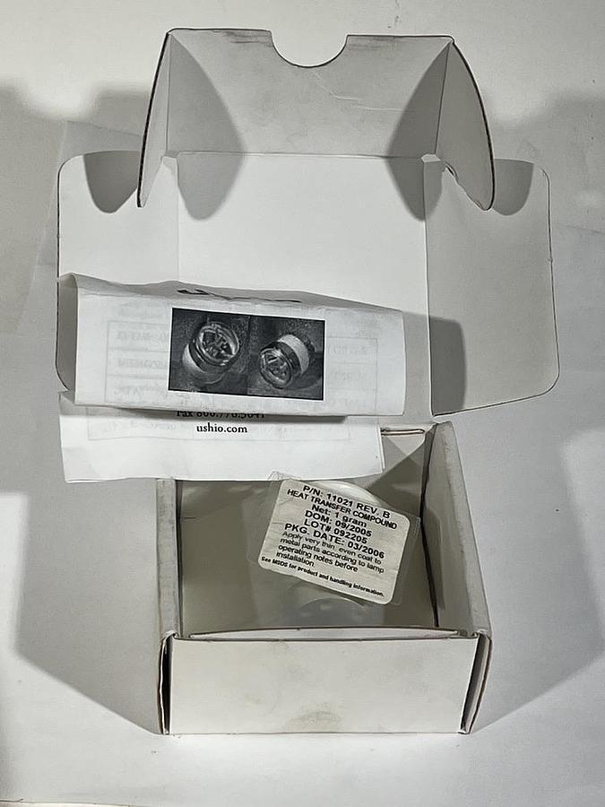 25 Ushio Super High Pressure Mercury Lamps USH-500FU, USH-1000FNL, & USH-1002FNI