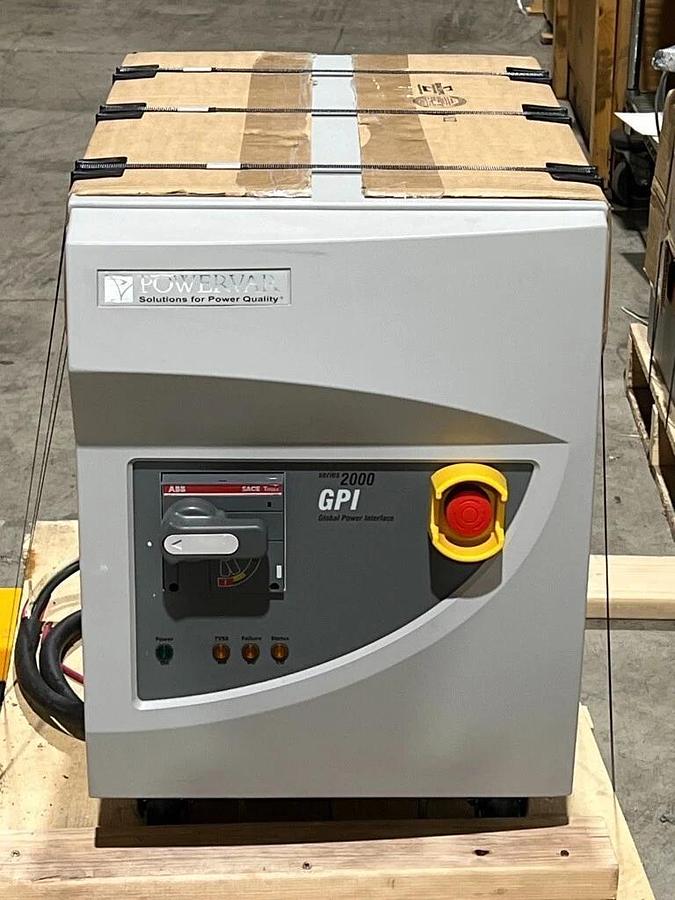 Powervar Series 2000 GPI Power Conditioner Part No. 74015-64R Mo. ABC15.0-20D40Y