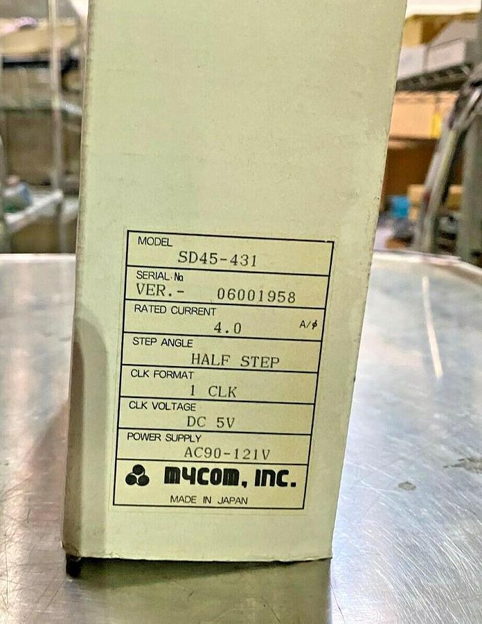 Mycom SD45-431 Drive for Stepping Motors - Stepper Motor Control