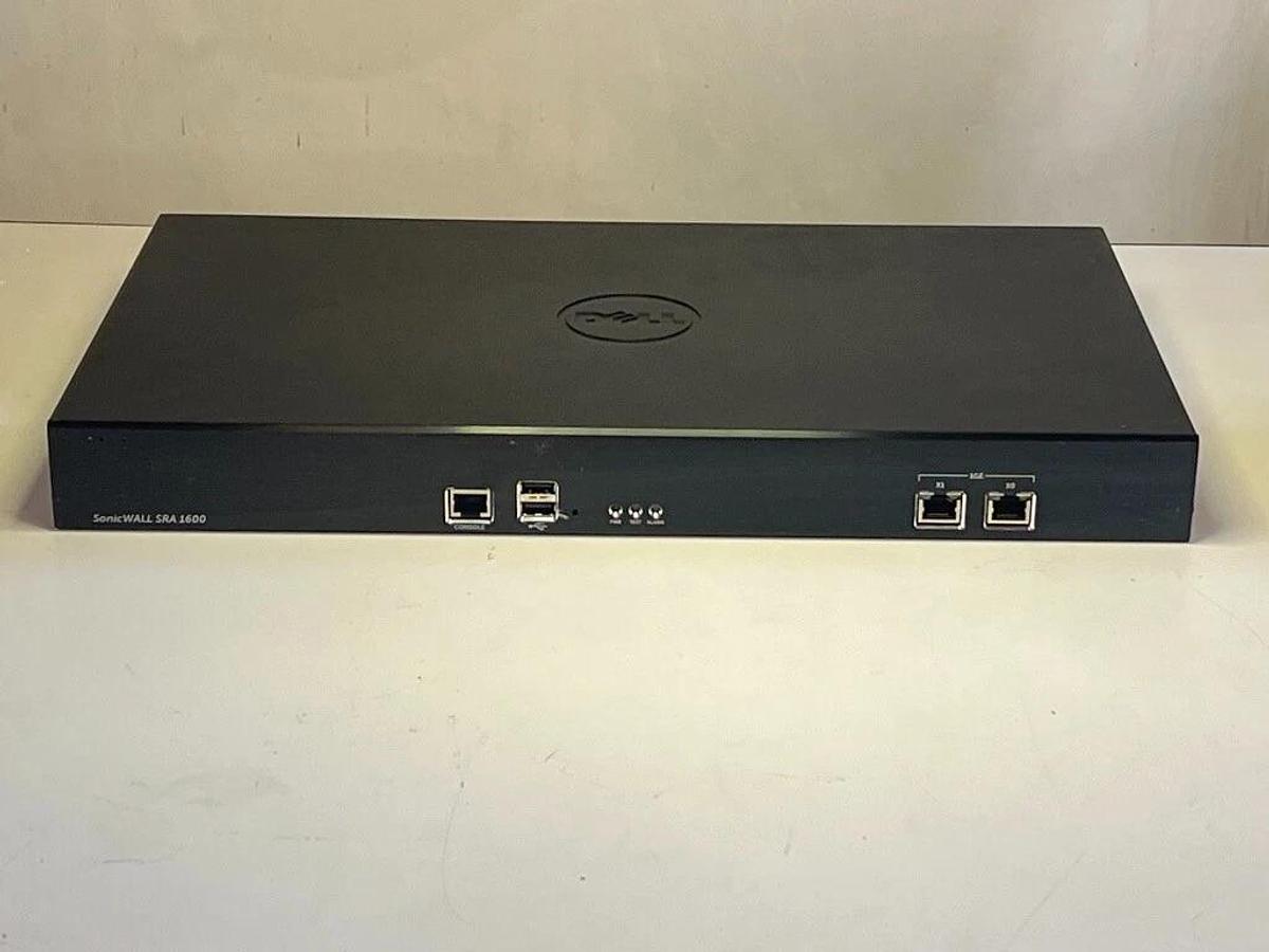 Used Lot of 2 Dell SonicWall SRA 1600 Series 1RK23-0A0 Secure Remote Access VPN