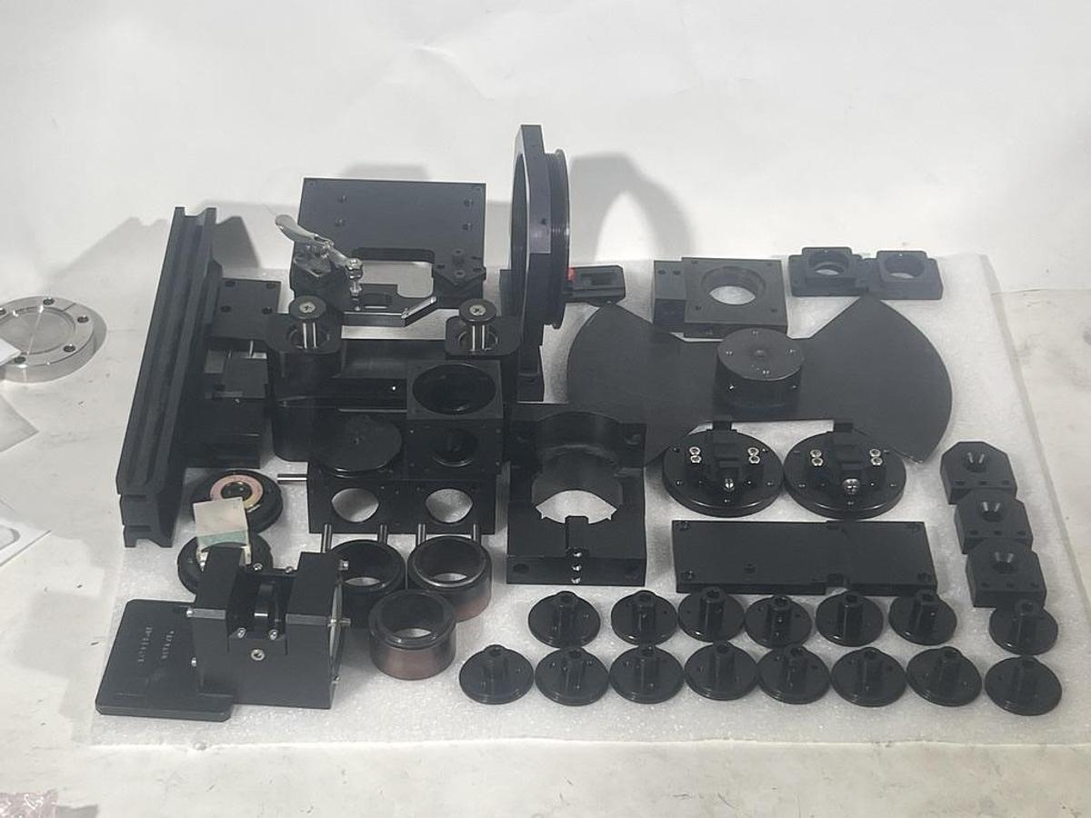 Lot of Black Anodized Hardware Optics Photonics 