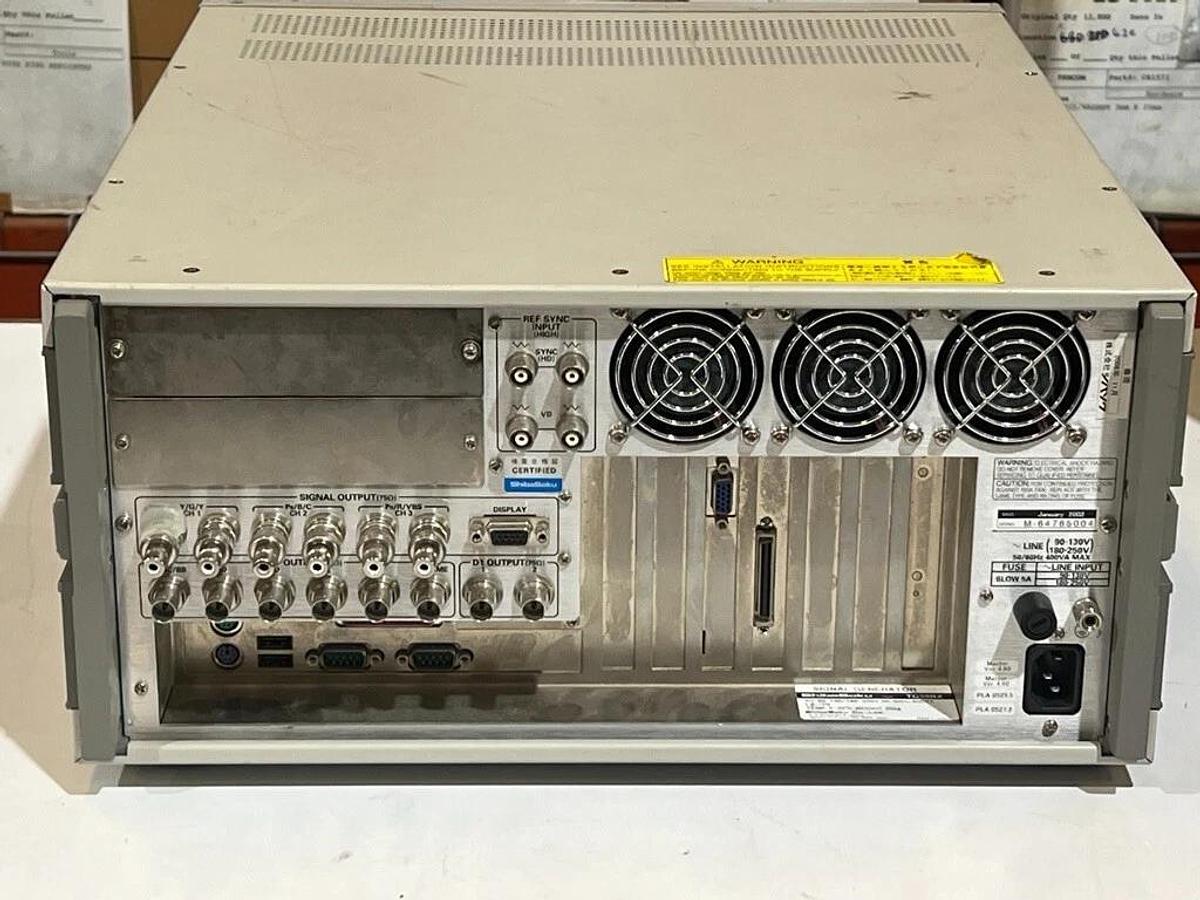 Used ShibaSoku TG35BX Digital Test Signal Generator - NTSC / PAL / HDTV / VGA - Video
