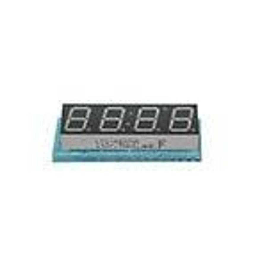 Used Numeric LED Display, 7-Segment, 4-digit, Red, Low Current 35 LED 0.4", Common Anode ES6770