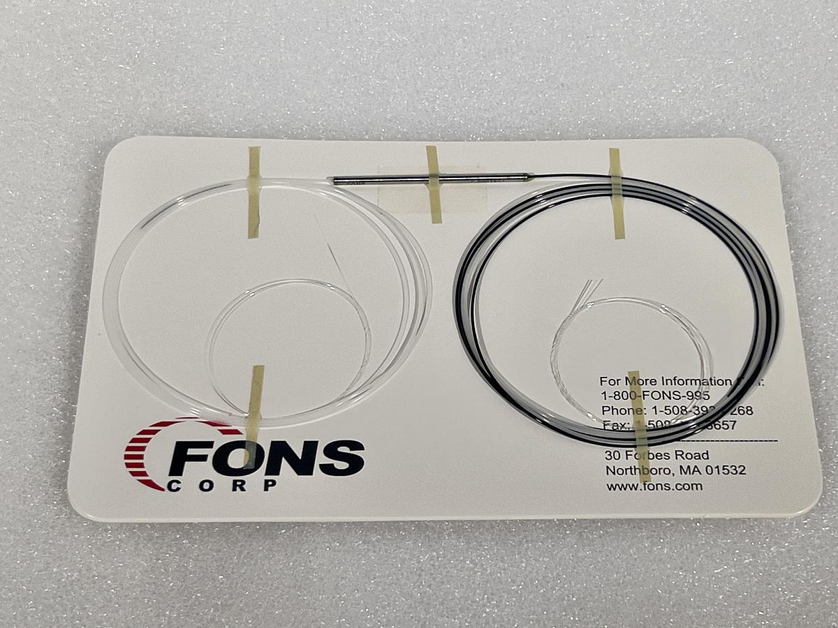 FONS Corp SP-S2Y00EF99J-P Fiber Optic Splitter 1X2, 1550 nm, 900 um Jacket