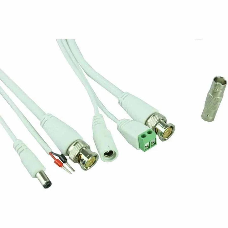 Used Rhino Tek 50FT BNC Security Cable, 3 in 1: Video / Power / Audio - RHC-031-050