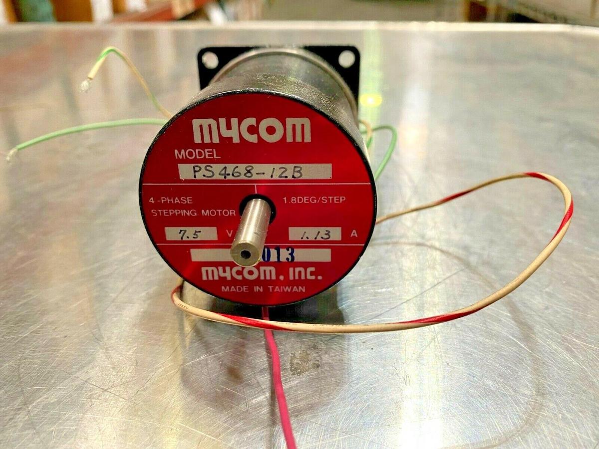 Mycom Nyden PS468-12B 7.5V 1.4A 1.8 Deg/Step 4-Phase Stepping Motor - Stepper