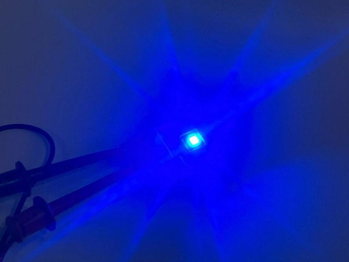 Used Luminus Devices CBT-90 Series 65 Watt Blue LED Module CLUSCBT90PW75