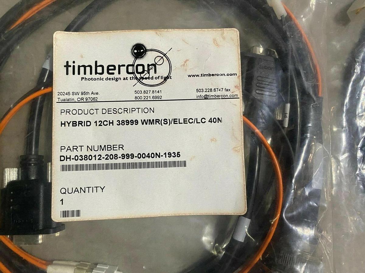 Timbercon HYBRID 12CH 38999 WMR(S)/ELEC/LC 40N - DH-038012-208-999-0040N-1935