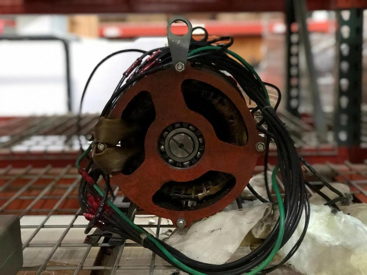 Used U.S. Electrical Motors Hydraulic Pump Motor EZ30S1HZ 200V 3PH 100A 30HP 160ZB5