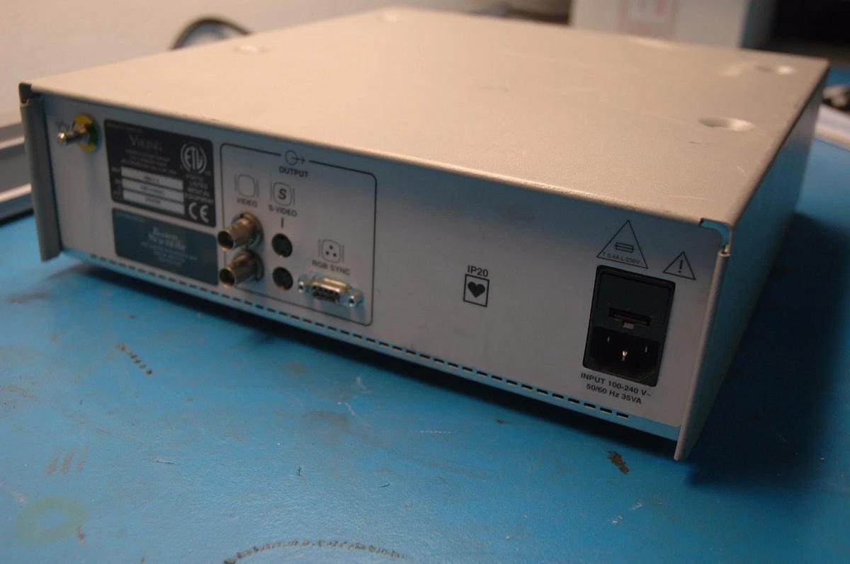 Used Boston Scientific SpyGlass Spy Glass power supply manual cables RGB BNC S-video