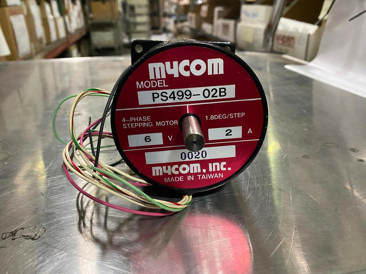 Mycom PS499-02B 6V 2A 4-Phase 1.8Deg/Step Stepping Motor - Stepper