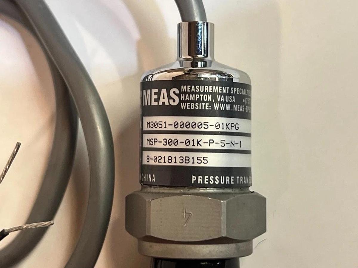 TE Connectivity Pressure Transducer - M3051-000005-01KPG - MSP-300-01K-P-5-N-1