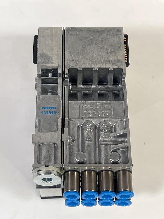 Used Festo VMPA1-M1H-K-PI Air Solenoid Valve Assembly w/ Silencer 533347