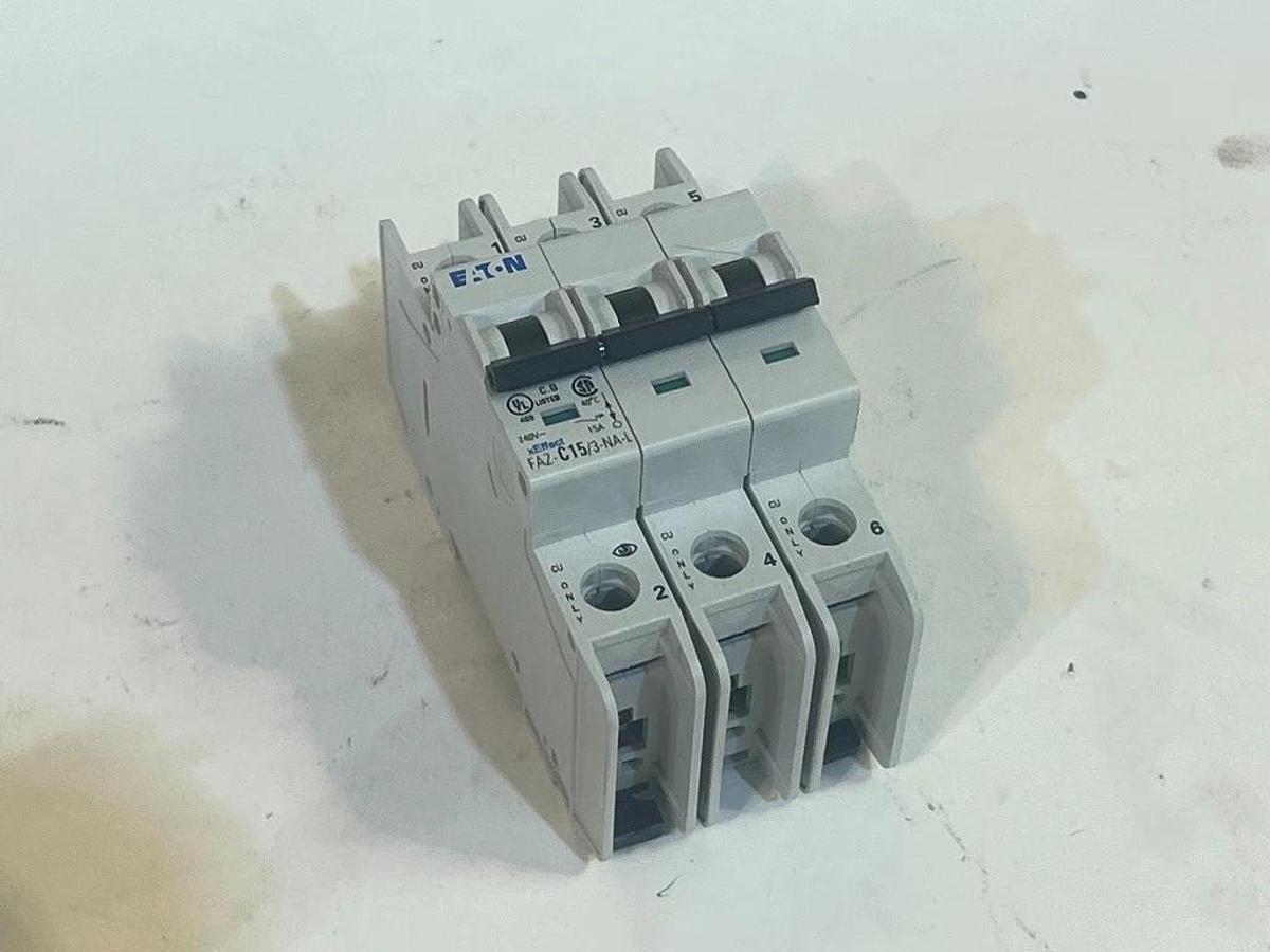 Lot of 19 Assorted 15A, 20A, 30A Circuit Breakers: CNFC, ABL, Eaton, ETA