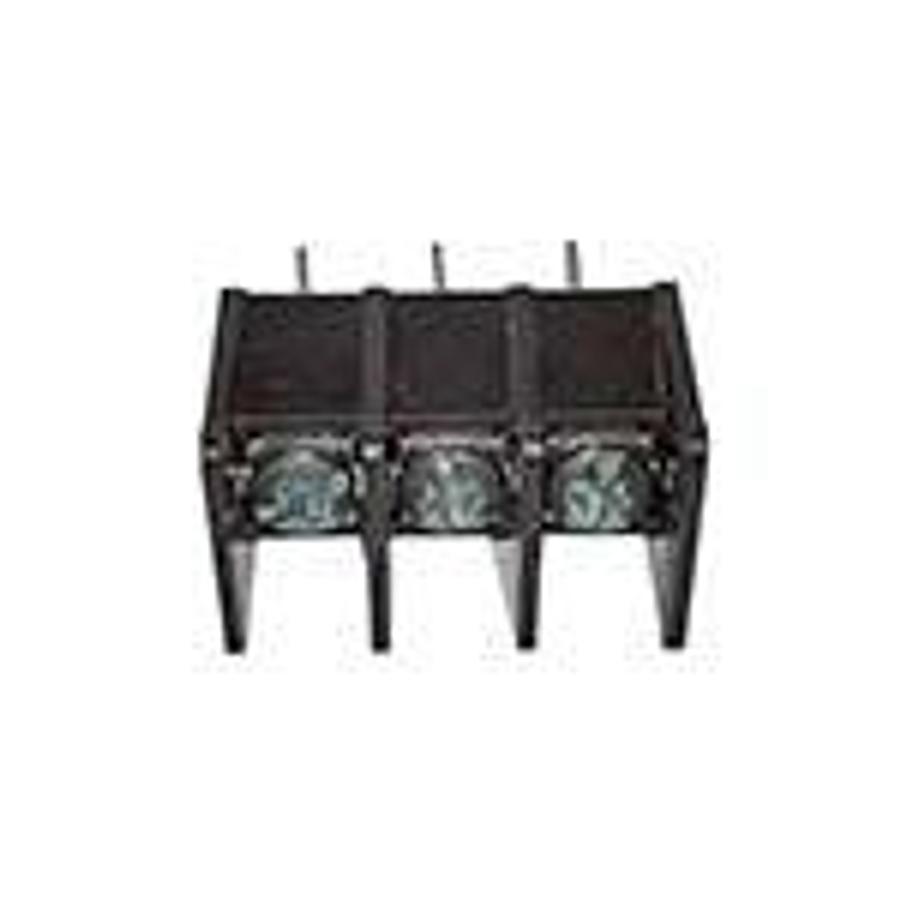 Used A3: 30A, 3-pos 600V #12-22 AWG Single row Barrier Terminal Block ES7707