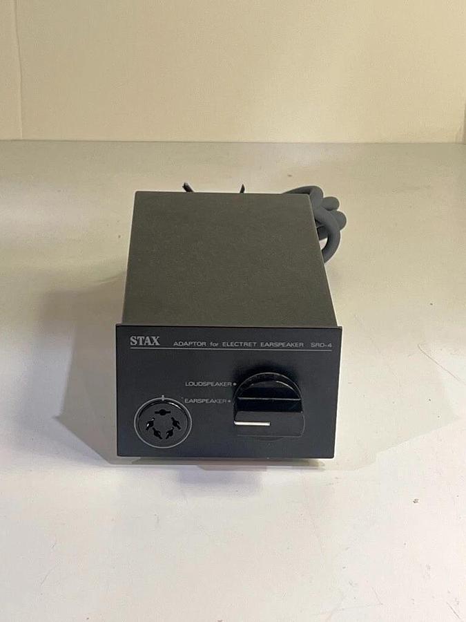 Used Stax SR-34 Lambda Junior SRD-4 Electret Earspeaker System with SR-30 Headphones