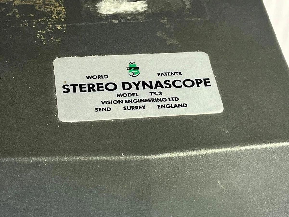 Used Vision Engineering Model TS-3 Stereo Dynascope Sold AS-IS for Parts or Repair