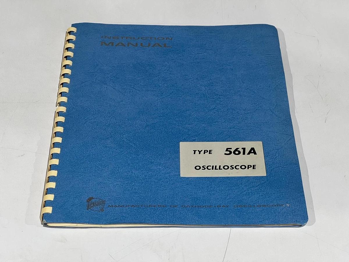 Used Lot of 14 Vintage Tektronix Instruction / User Manuals for Test Equipment - Tek