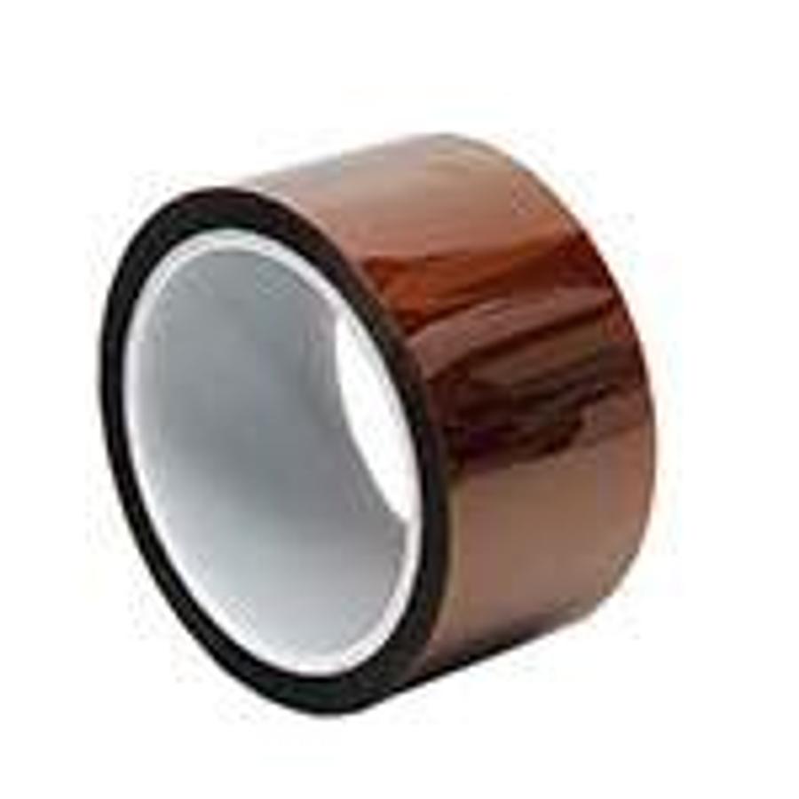 Used Polyimide film tape 2"x36yds Kapton alternate, Amber ES7627