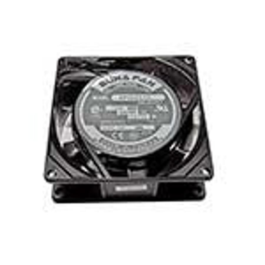 Used Fan 115VAC 50/60Hz 11/10 Watts 80x80x25 2-wires 12-1/2" long to tinned bare ends ES7280