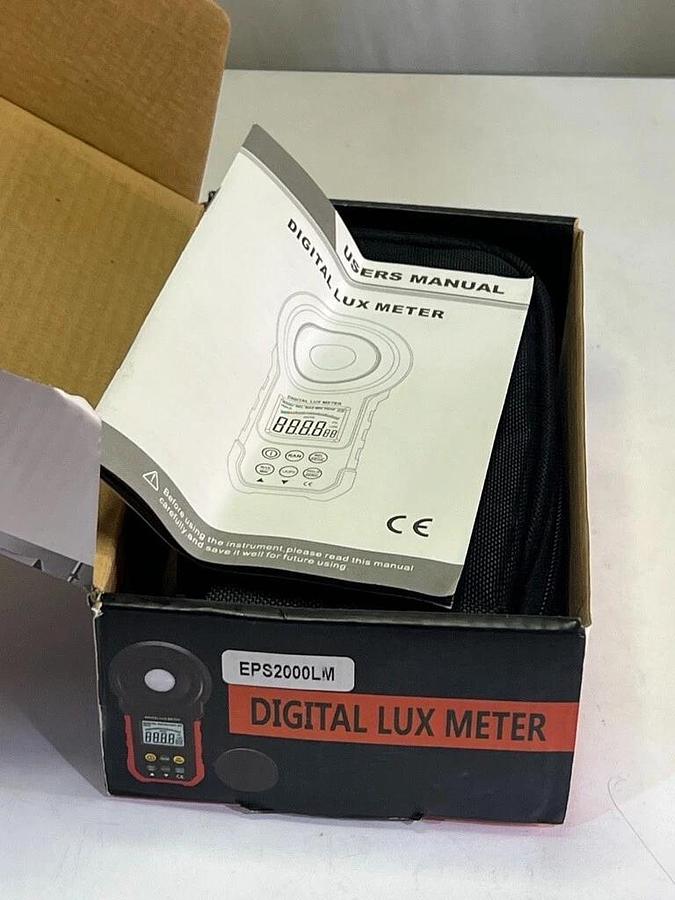Used Lot of 4 Digital Lux Meters: 20250-00, EPS2000LM, LX1010BS, LX1330B