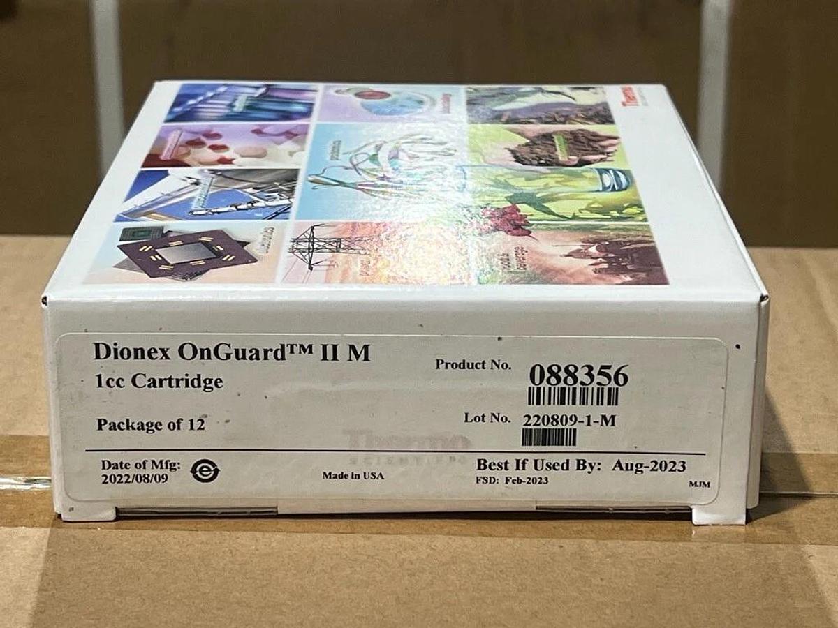 Used Lot of  8 Thermo Scientific Dionex OnGuard II Cartridge Assorted Product Numbers