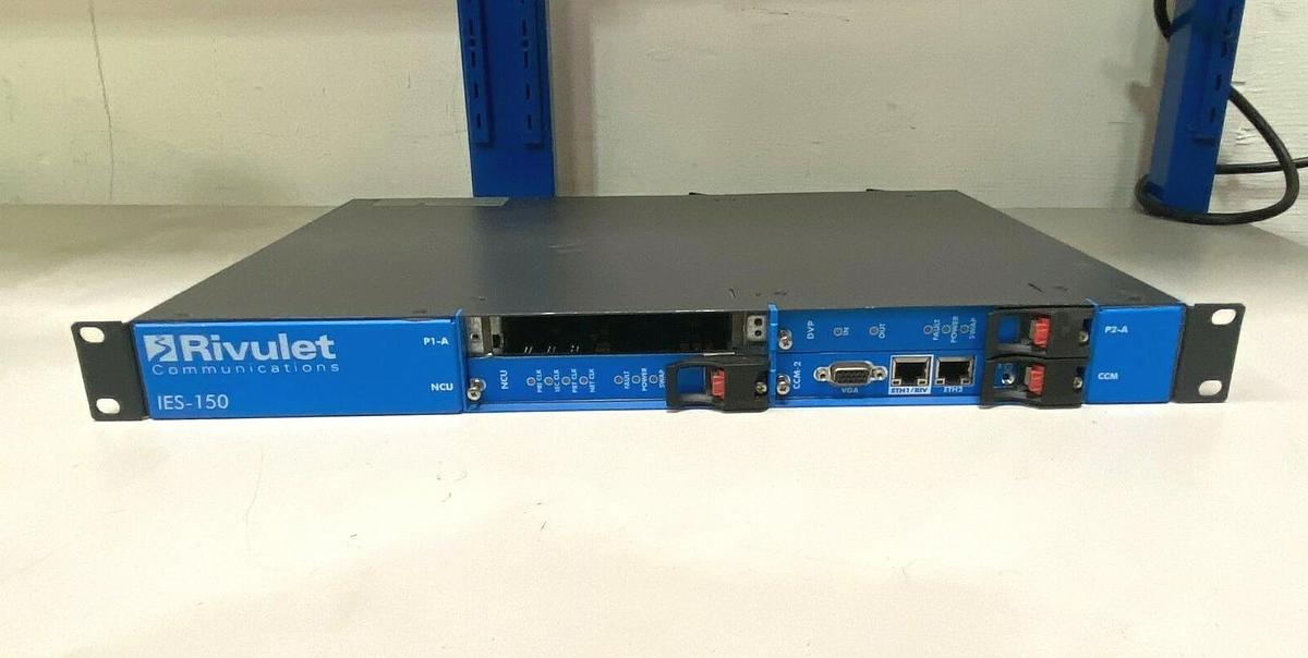 Used Rivulet Communications IES-150 Internet Endpoint System - Missing Module