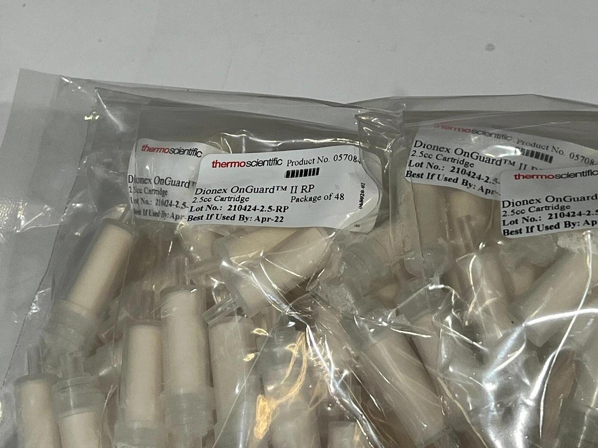 Thermo Scientific 057084 Dionex OnGuard II RP 2.5cc Cartridge Package of 48