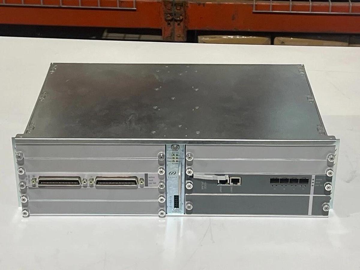 Used Zhone 3U 19" MXK-Chassis-319 - Access Concentrator with VDSL2 and 4GIGE Cards