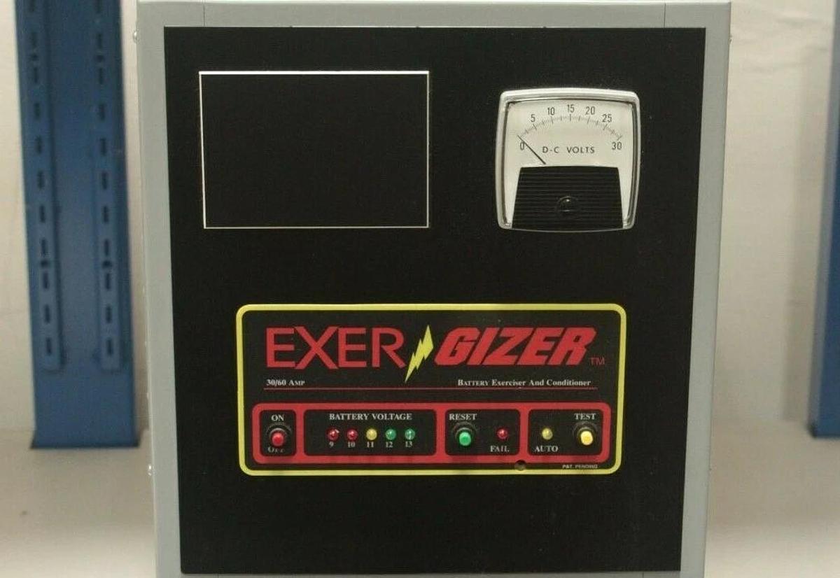 Pacer Engineered Systems ExerGizer 12 VDC 30/60 A Battery Exerciser Conditioner