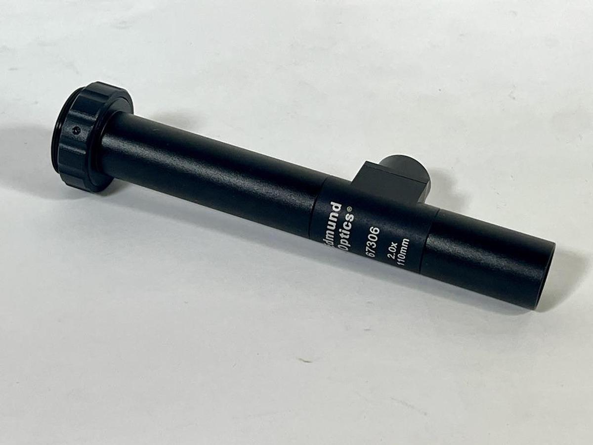 Used Edmund Optics 2X, 110mm WD, In-Line CompactTL™ Telecentric Lens #67-306