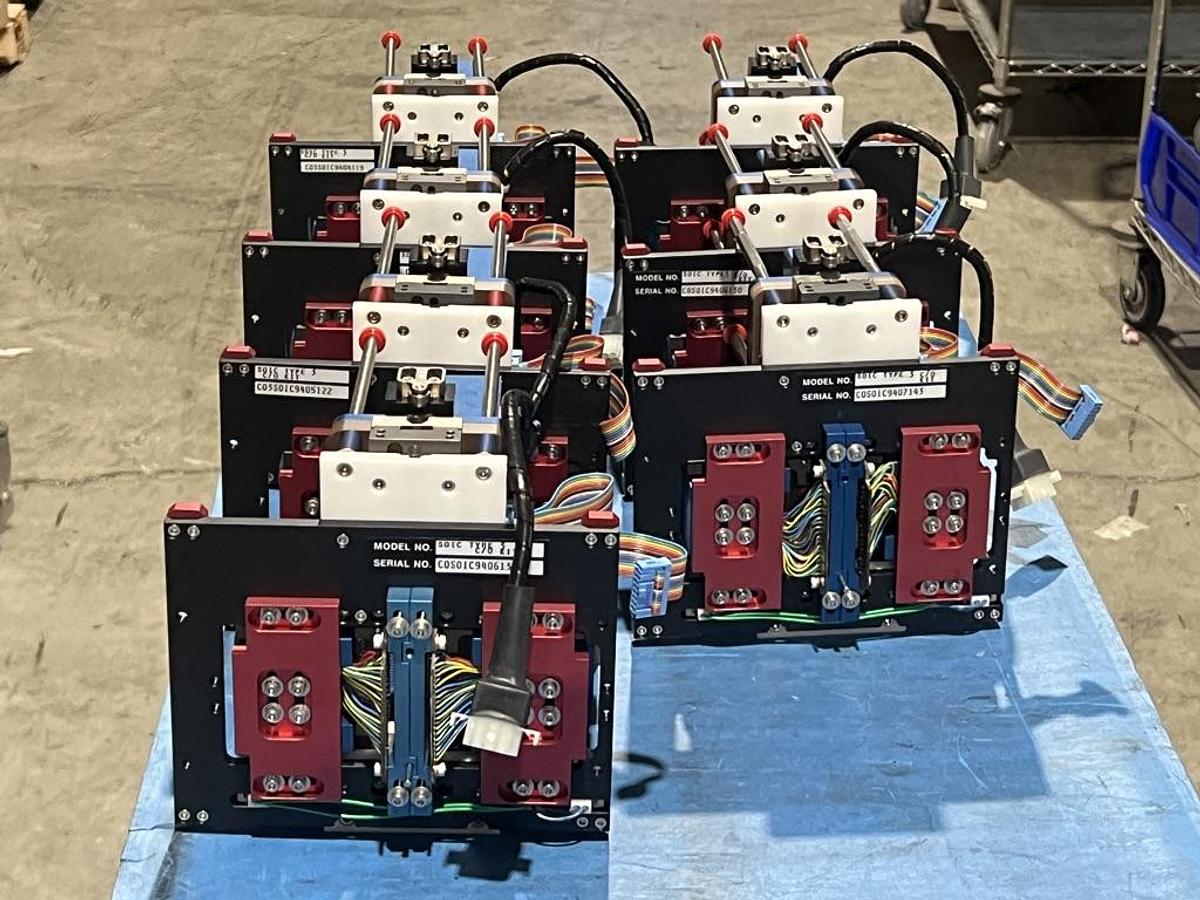 Used Large Lot of Exatron Model 3000 IC Handlers and Accessories