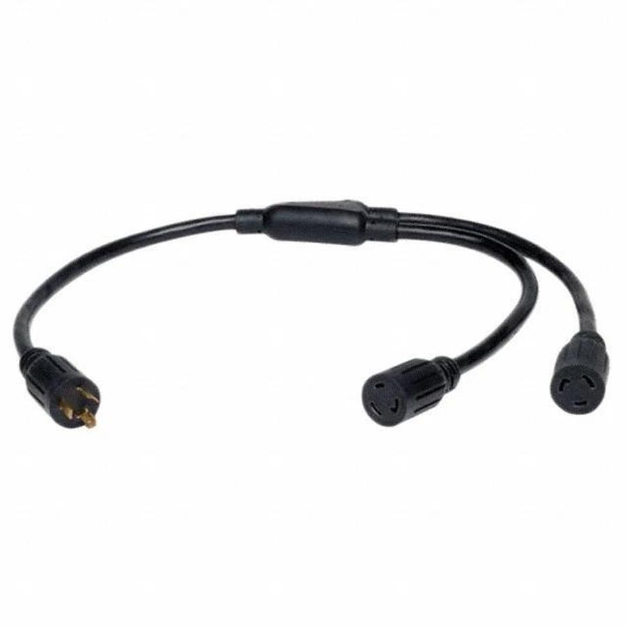 Eaton Tripp Lite P041-001-2 Power Extension Y-Splitter NEMA L6-30P to 2x L6-30R