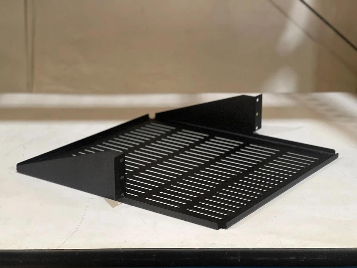 RMP 2U Center Weighted Vented 19" Rack Shelf - Rose Metal Products