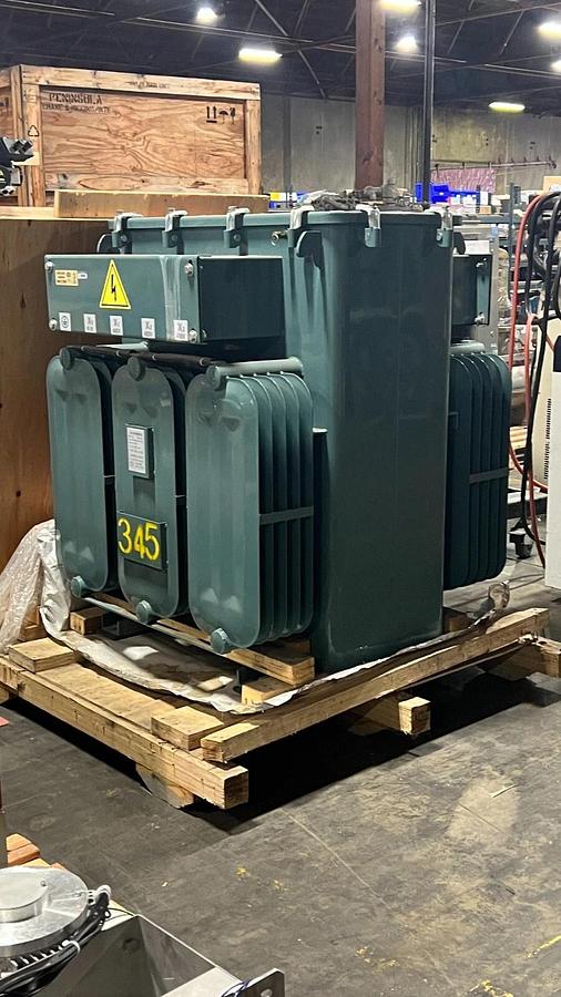 SUGA Electric 345kVA Oil-Type Three-Phase Transformer Model LOT-345 440V to 480V