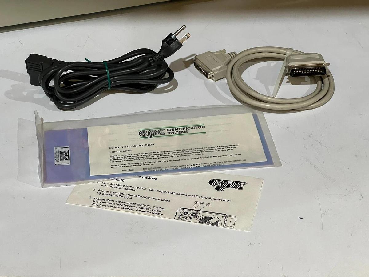 Used EPC Identification Systems Mo. ML-512 / SATO M-8400 Barcode Printer Label Maker