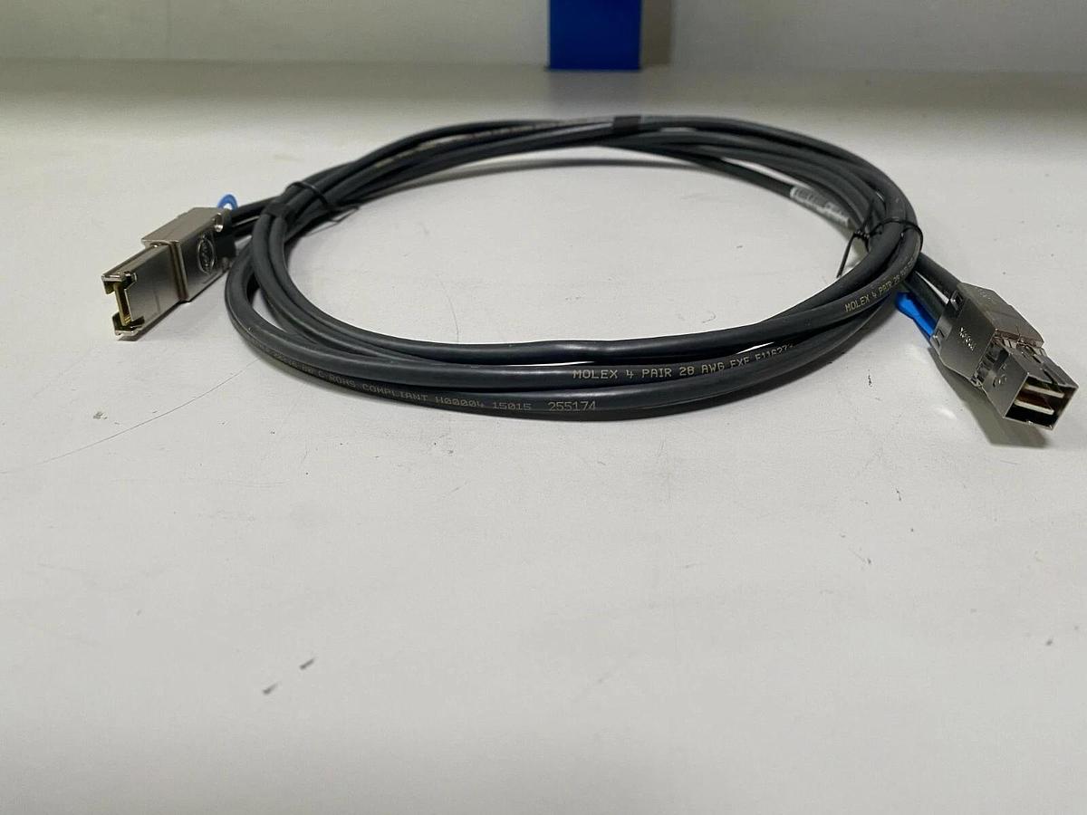 Used LOT OF 3 HP External Mini SAS Cable Assemblies: 691970-001 408766-001 691973-003