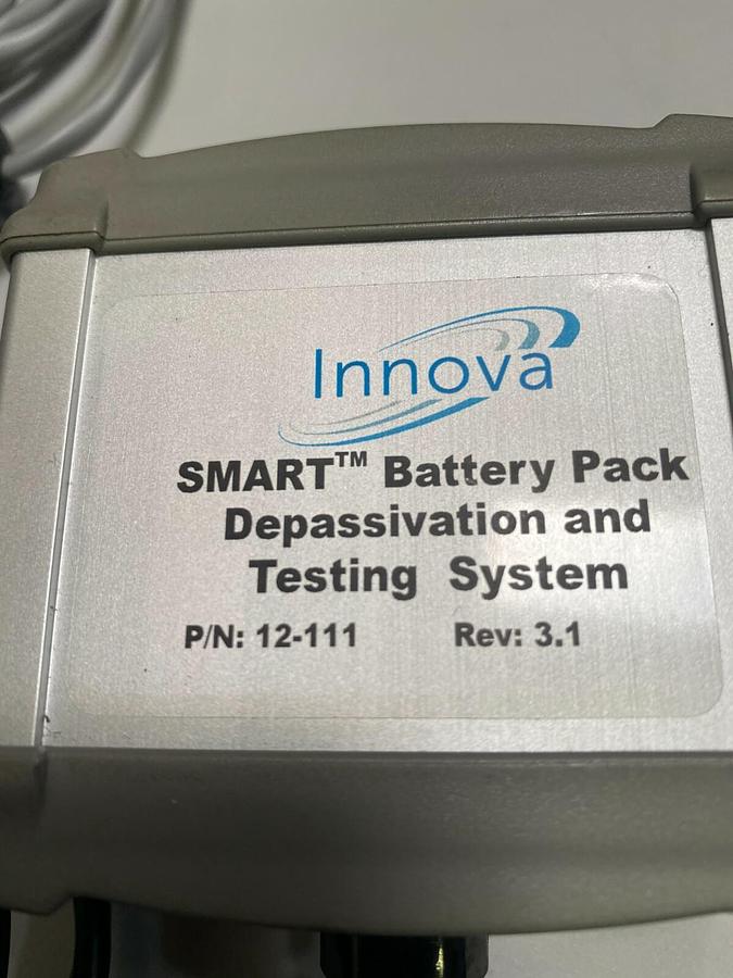 Used Innova 12-111 SMART Depassivator and Load Tester Interface Box with Accessories