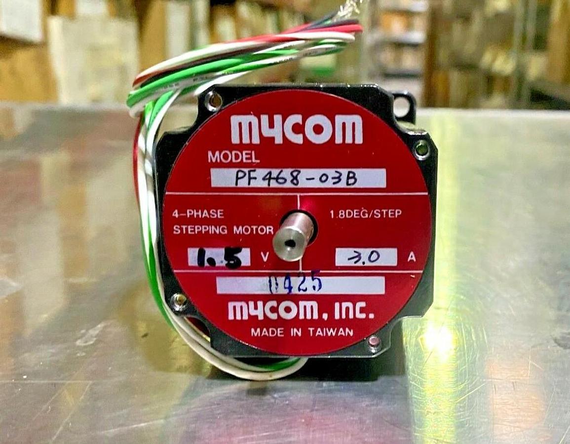 Mycom PF468-03B 1.5V 3.0A 1.8Deg/Step 4-Phase Stepping Motor - Stepper