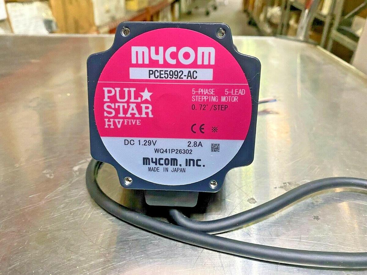 Mycom PCE5992-AC 1.29V 2.8A PUL Star HV Five 5-Phase 5-Lead Stepping Motor