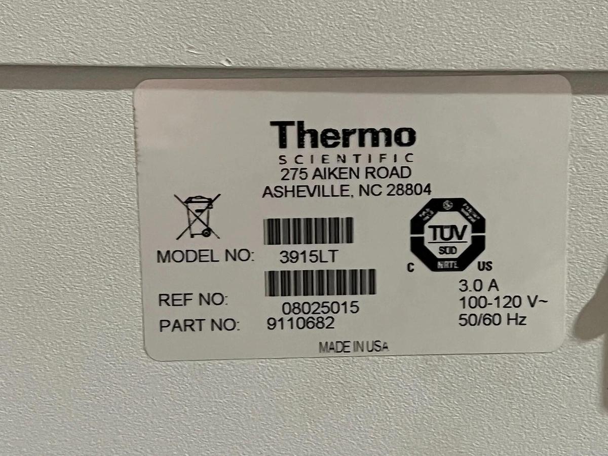 Thermo Scientific 3915LT Low Temperature Incubator Part# 9110682 w/ LED Lighting