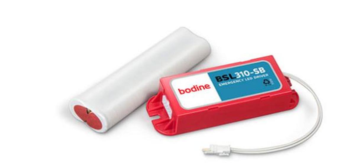 Used Emergency LED ballast driver, 120/277VAC 280ma 3W 60Hz, Up to 5.1 Watts output power ES7403