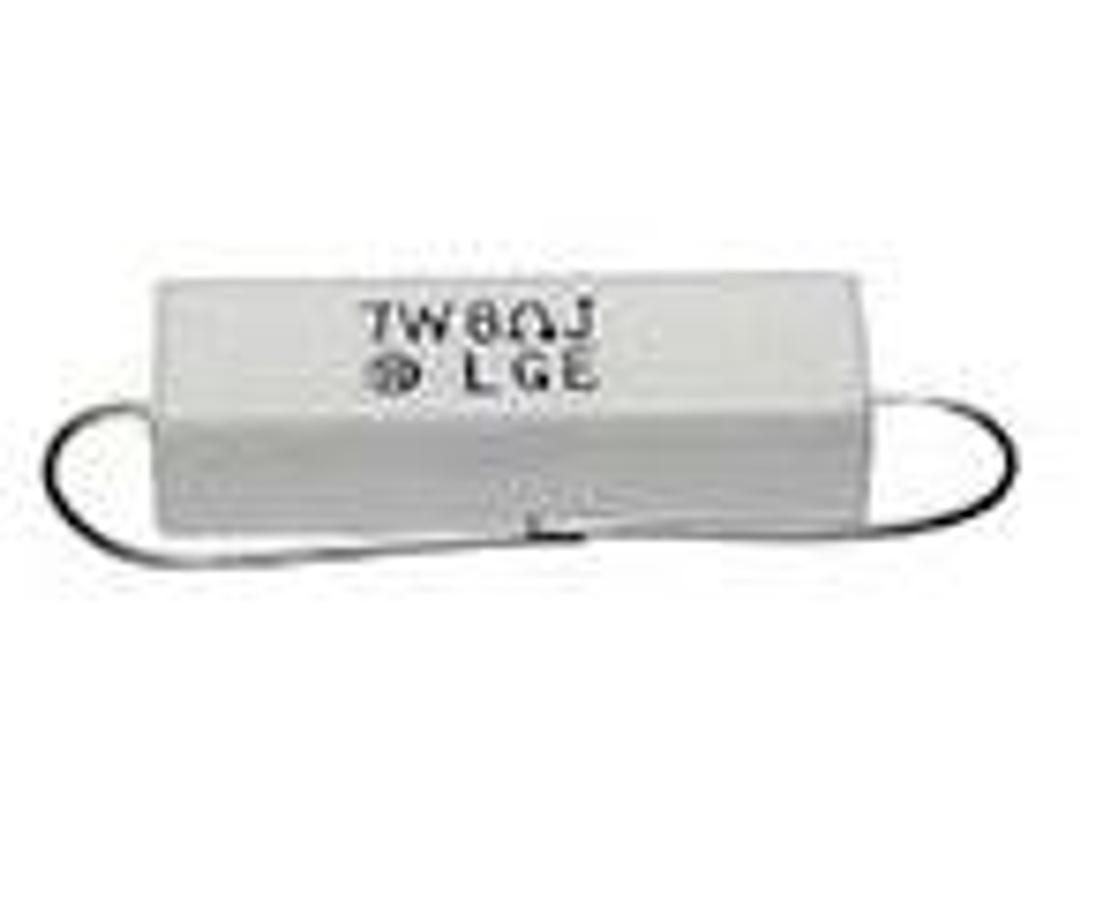 Used Ceramic resistor 7W 8ohmJ  ES6913