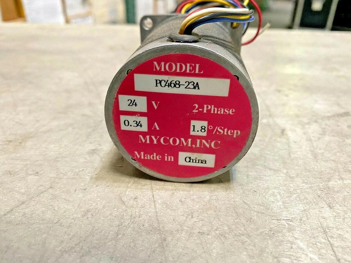 Mycom Nyden Model PC468-23A 24V 0.34A 2-Phase Stepping Motor - Stepper